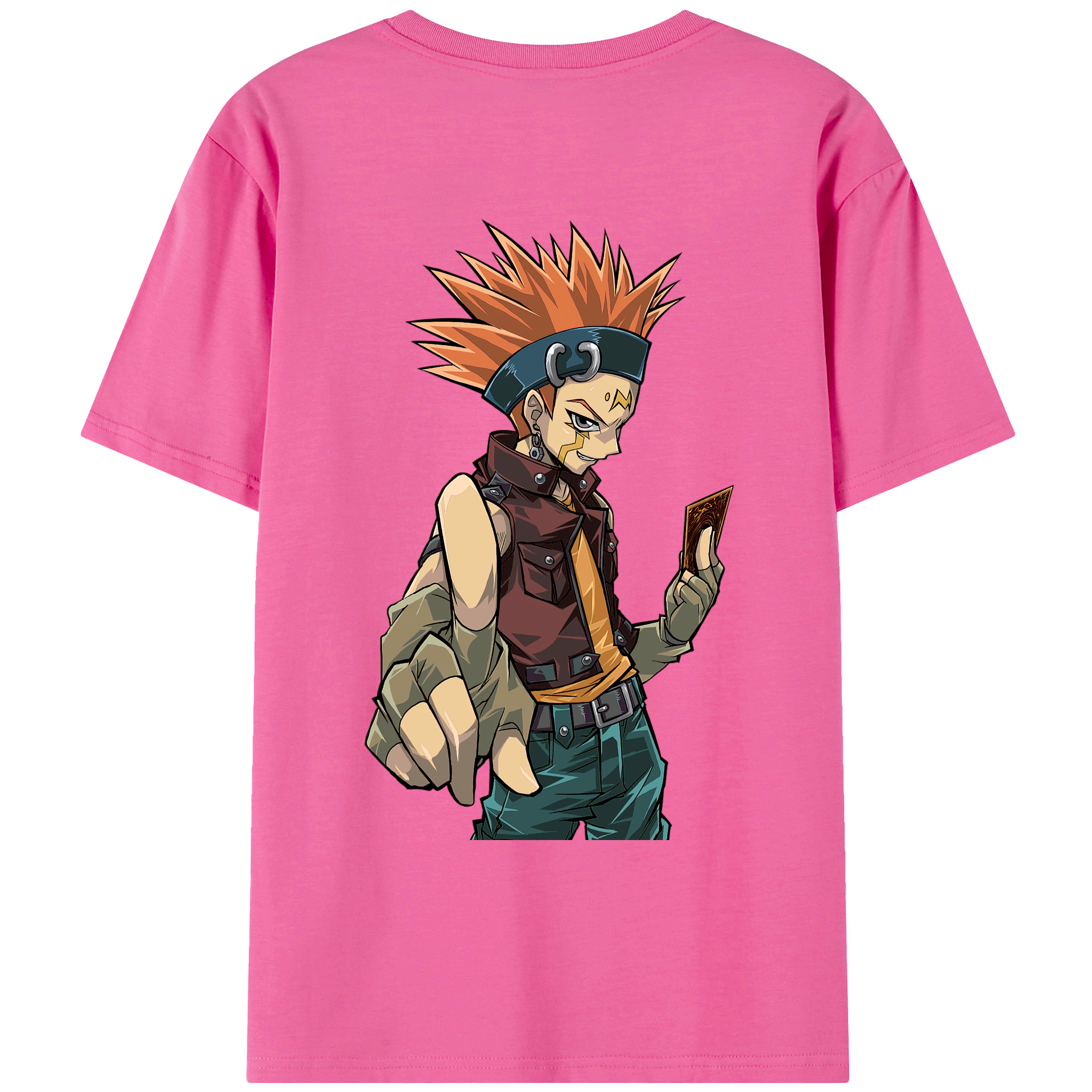 （画像用） 遊☆戯☆王 Yu-Gi-Oh! レディース半袖Tシャツ(バックプリント)